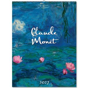 Nástenný kalendár s reprodukciami umeleckých diel Claude Monet 2027