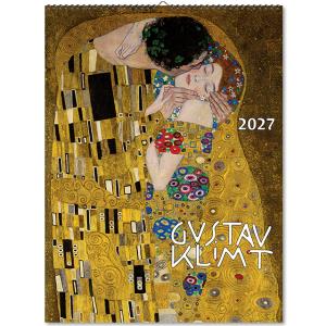 Nástenný kalendár s reprodukciami umeleckých diel Gustav Klimt 2027