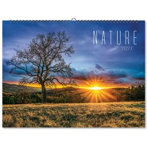 Nástenný kalendár so zábermi prírody Nature 2027