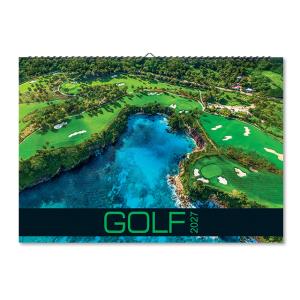 Nástenný kalendár so zábermi Golf 2027