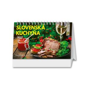 Stolový kalendár s receptami Slovenská kuchyňa 2027