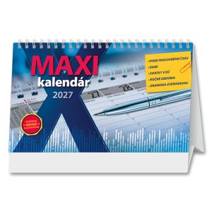 Stolový kalendár plánovací Maxi 2027