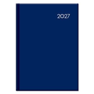 Týždenný manažérsky diár červený FALCON modrý 2027