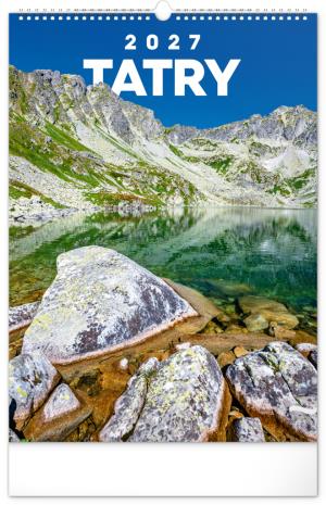 Nástenný kalendár s fotografiami Tatier Tatry 2027
