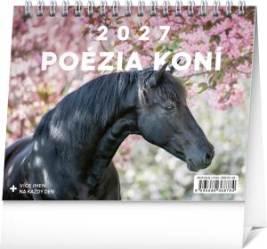 Stolový kalendár Poézia koní 2027