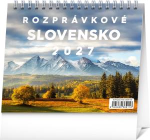 Stolový kalendár Rozprávkové Slovensko 2027