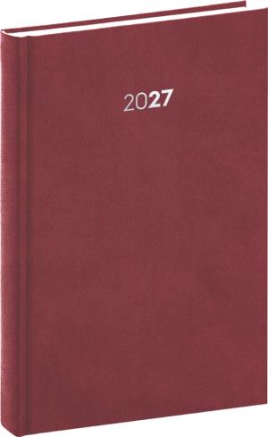 Denný diár Balakon 2027 bordový