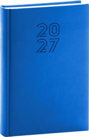 Denný diár Aprint 2027 modrý