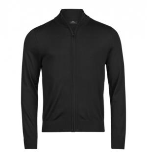 Pánska mikina na zips, 101 Black