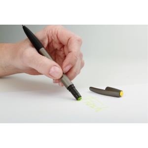 Orea Metalic pero so zvýrazňovačom, gunmetal (2)