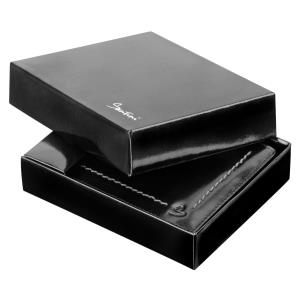 Angelo kožená peňaženka v krabičke, čierna (2)