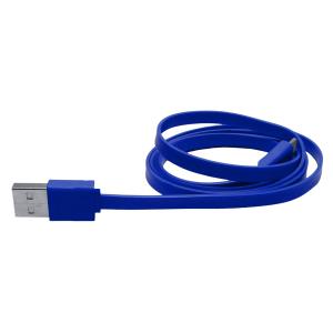 Usb nabíjací kábel 50 cm Yancop, modrá