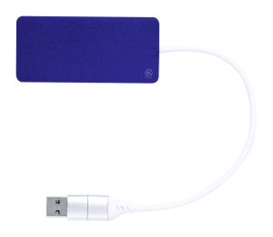 USB hub Kalat, modrá