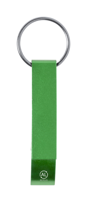 prívesok na kľúče s otváračom Mixe, zelená