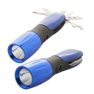 Multifunkčná baterka Brerax, modrá (4)