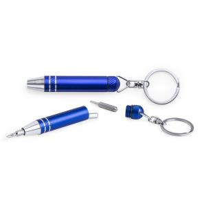 Prívesok na kľúče so skrutkovačom Chapix, modrá (2)