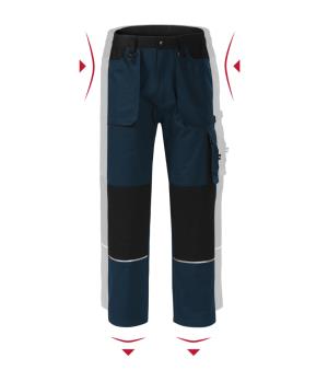 Pánske pracovné nohavice Woody W01, 02 Tmavomodrá (4)