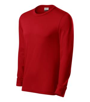 Unisex tričko pracovné s dlhým rukávom Resist LS R05, 07 Červená