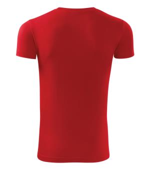 Pánske tričko nebrandované Viper Free F43, 07 Červená (3)