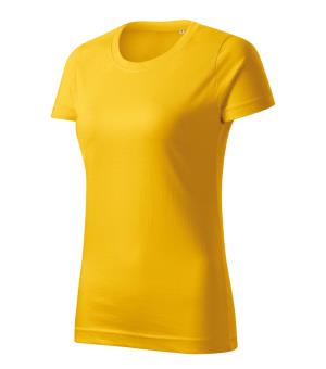 Dámske tričko Basic Free F34, 04 Žltá