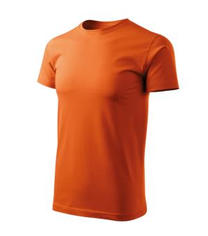 Pánske tričko nebrandované Basic Free F29, 11 Oranžová