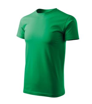 Pánske tričko nebrandované Basic Free F29, 16 Trávová Zelená
