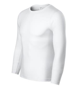 Lacné tričko s dlhým rukávom Progress LS P75, 00 Biela