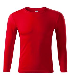 Lacné tričko s dlhým rukávom Progress LS P75, 07 Červená (2)