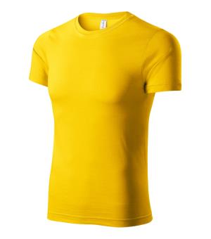 Tričko unisex Paint P73, žltá