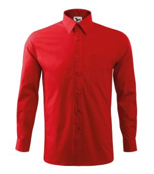 Pánska košeľa Style LS 209, 07 Červená (2)
