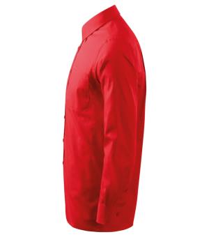 Pánska košeľa Style LS 209, 07 Červená (5)