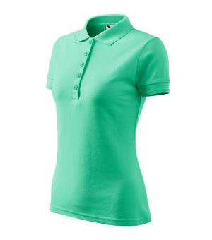 Dámska polokošeľa Pique Polo 210, 95 Mätová