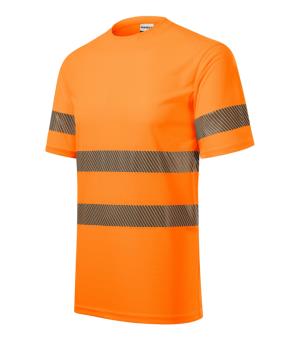 Pracovné reflexné tričko unisex HV Dry 1V8, 98 Reflexná Oranžová
