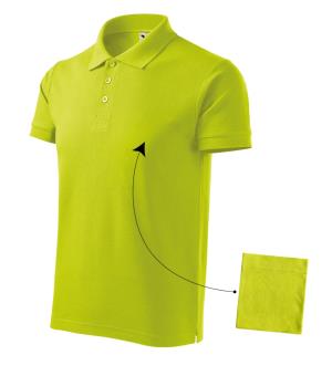 Pánska polokošeľa Cotton 212, 62 Limetková