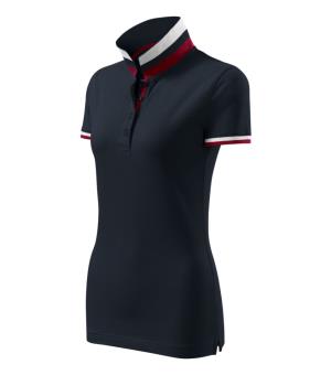 Dámska polokošeľa Collar Up 257, 77 Dark Navy