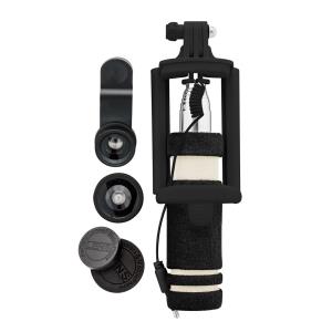 Selfie set tyče a šošovky Altum, čierna (2)