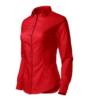 Dámska košeľa Style LS 229, 07 Červená