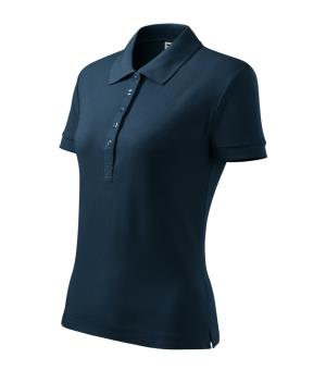 Dámska polokošeľa Cotton Heavy 216, 02 Tmavomodrá