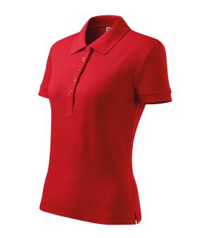 Dámska polokošeľa Cotton Heavy 216, 07 Červená