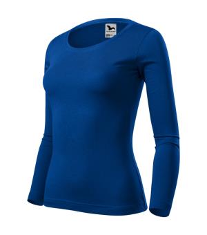Dámske tričko dlhý rukáv Fit-T LS 169, 05 Kráľovská Modrá