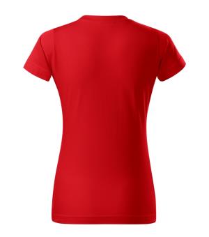 Dámske tričko krátky rukáv Basic 134, 07 Červená (3)