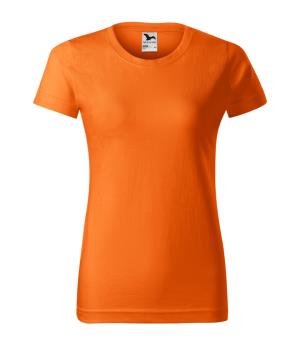 Dámske tričko krátky rukáv Basic 134, 11 Oranžová (2)