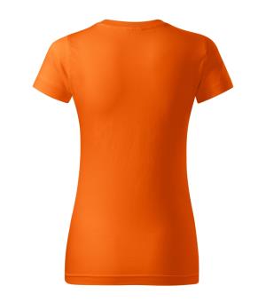 Dámske tričko krátky rukáv Basic 134, 11 Oranžová (3)