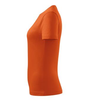 Dámske tričko krátky rukáv Basic 134, 11 Oranžová (5)