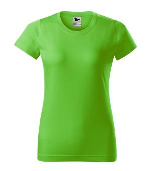 Dámske tričko krátky rukáv Basic 134, 92 Jablkovo Zelená (2)