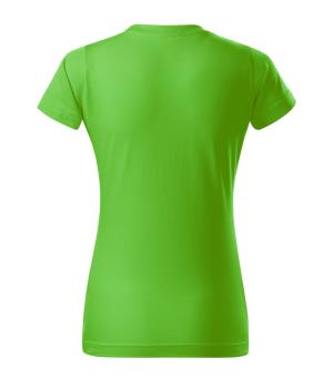 Dámske tričko krátky rukáv Basic 134, 92 Jablkovo Zelená (3)