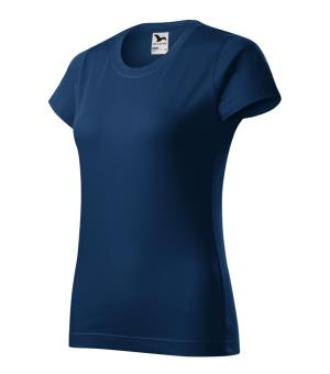 Dámske tričko krátky rukáv Basic 134, 87 Polnočná modrá