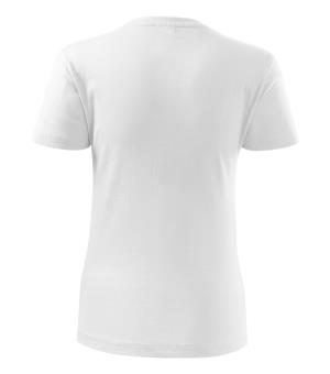 Dámske bavlnené tričko Classic New 133, 00 Biela (3)