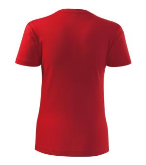 Dámske bavlnené tričko Classic New 133, 07 Červená (3)