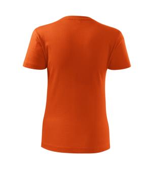 Dámske bavlnené tričko Classic New 133, 11 Oranžová (3)